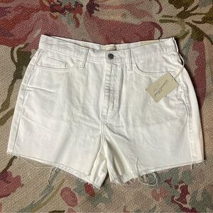 NWT Universal Thread Boyfriend Shorts In White
